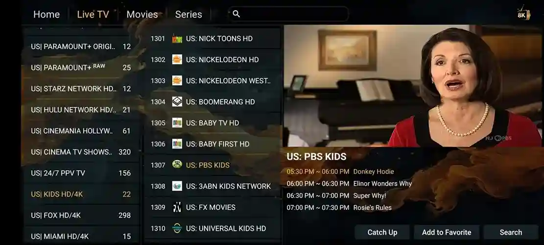 Preview 4 - Eternal TV Premium IPTV Subscription