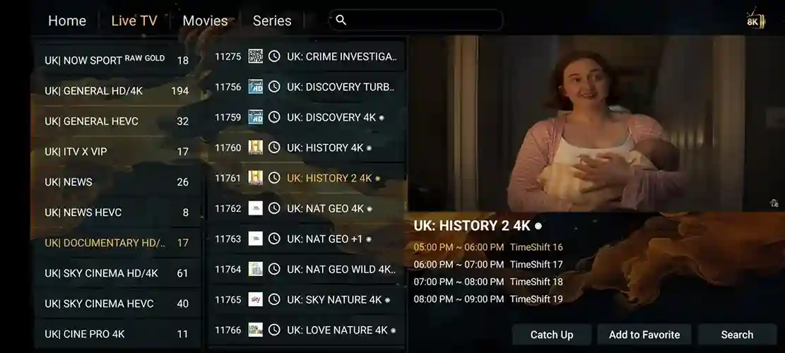 Preview 6 - Eternal TV Premium IPTV Subscription